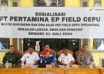 Jembatan Damseng Selesai Pertamina Sosialisasi di 12 Desa Kecamatan Senori Tuban