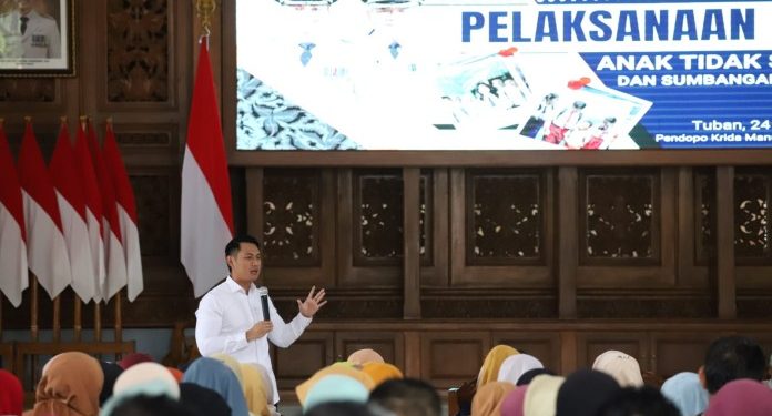 Bupati Tuban Tegaskan SPMB Tanpa Biaya, Fokus Tekan Angka Anak Putus Sekolah