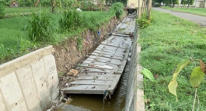 Proyek Saluran Air Rp1,9 Miliar di Tuban Ambruk Sebelum Satu Tahun Berjalan