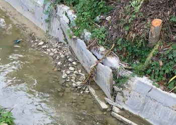 Rehabilitasi Saluran Air di Tuban Bermasalah Diduga Rusak Sebelum Selesai
