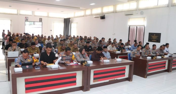 Rapat Koordinasi Polres Tuban Jelang Ramadhan, Tempat Hiburan Malam Ditutup Sementara