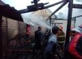 Lupa Mematikan Tungku, Dapur Warga Hangus Terbakar Api