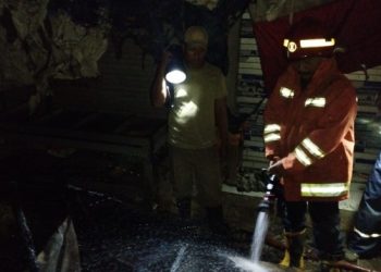 Korsleting Listrik Menyebabkan Kebakaran di Pasar Glondonggede