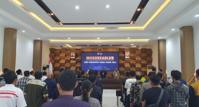 Dokter Ferryzal Okvianda Mundrajat Jadi Ketua KONI Tuban Periode 2025-2029