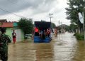 Kali Kening Meluap, Belasan Desa di Parengan Terendam Banjir