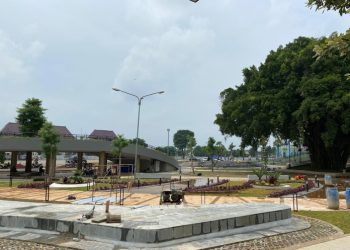 Revitalisasi Alun-Alun Molor, Bupati Sebut Cuaca Jadi Pemicu Perubahan