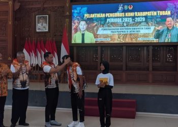 Pengurus Koni Tuban 2025-2029 Dilantik di Pendopo Krida Manunggal Hari Ini