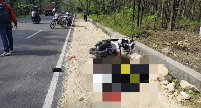 PNS dari Bojonegoro Meninggal Dunia Akibat Kecelakaan Tunggal di Jalan Tuban-Babat
