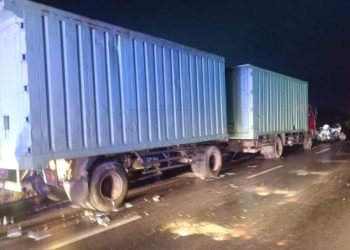 Wanita Muda Tewas Tabrak Truk Parkir karena Kurang Konsentrasi di Jalur Pantura Tuban