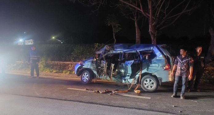 Rombongan Pengantin Pati Terlibat Kecelakaan Maut di Pantura Tuban