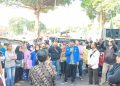 Bertahan di Depan Kantor Bupati, PKL Tuban Dirikan Tenda Perjuangan Demi Nasi