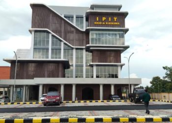 Gedung Baru RSUD Tuban Rp58 Miliar Terkena Angin, Partisi dan Kaca IPIT Rusak