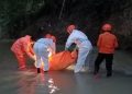 Lansia Ditemukan Meninggal Mengapung di Sungai Semanding