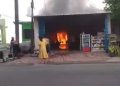 Diduga Kebocoran Gas, Rumah Warga di Jenu Terbakar